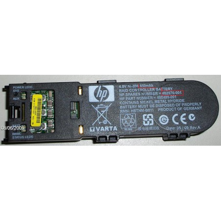 "HPE Battery Pack w/ Cache - Reliable Performance (462976-001)"